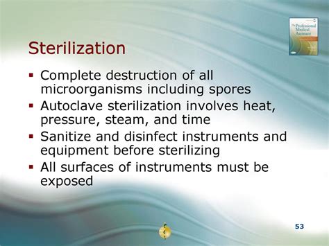 destruction of organisms in an autoclave|Chapter 7: Decontamination and Steriliz.